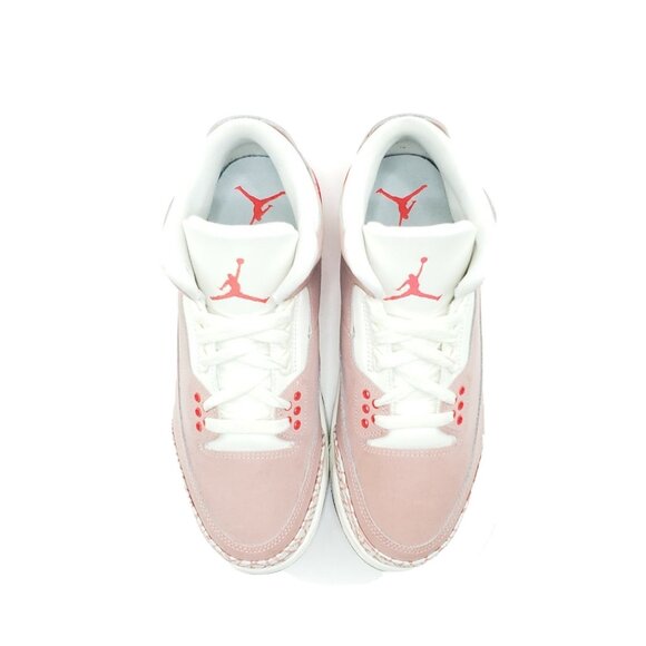 Nike Air Jordan 3 Retro Rust Pink CK9246-600 Crimson Cement Womens Size 39 US 8 - Picture 4 of 11